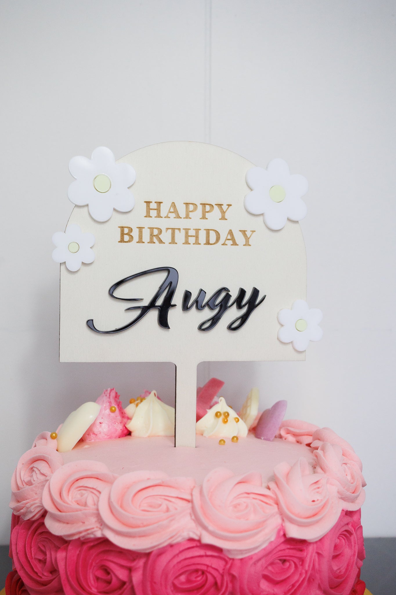 Custom Birthday Cake Topper