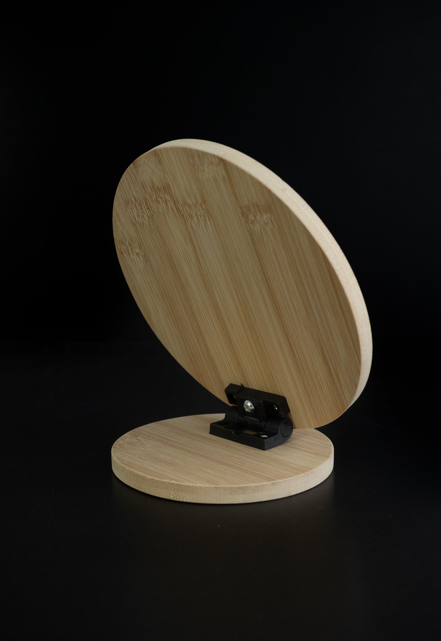 Round Bamboo Mirror - Maxim Displays Range by Cambrian Plastics