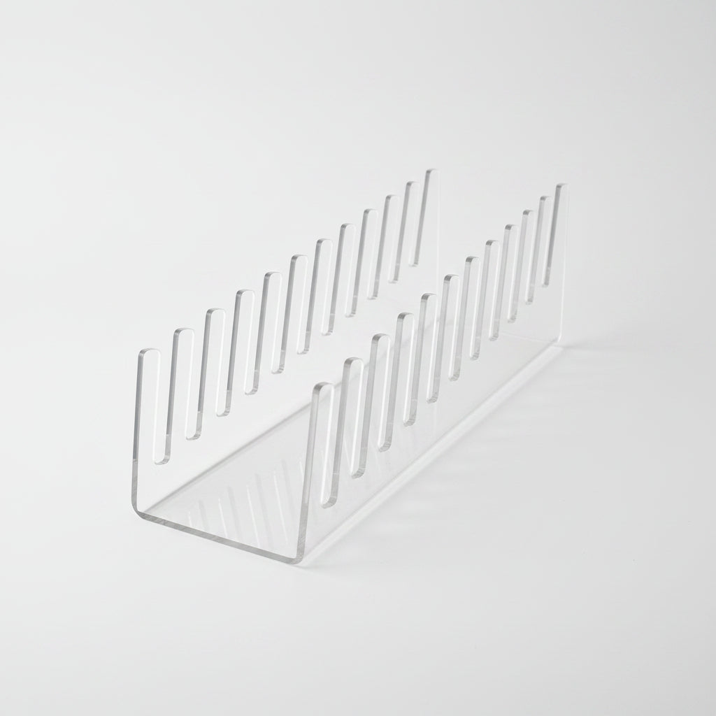 12 Plate Acrylic Stand - Maxim Displays Range by Cambrian Plastics