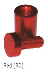Aluminium Standoff Flat Top Red