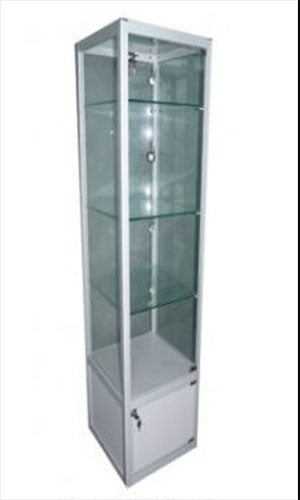 Display Cabinet Glass 400w 400d 1800h