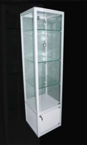 Display Cabinet Glass 400w 400d 1800h