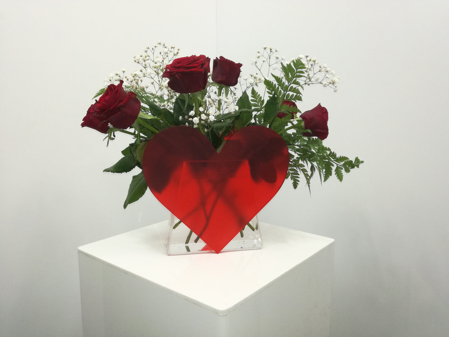 Double-sided Heart Shape Vase