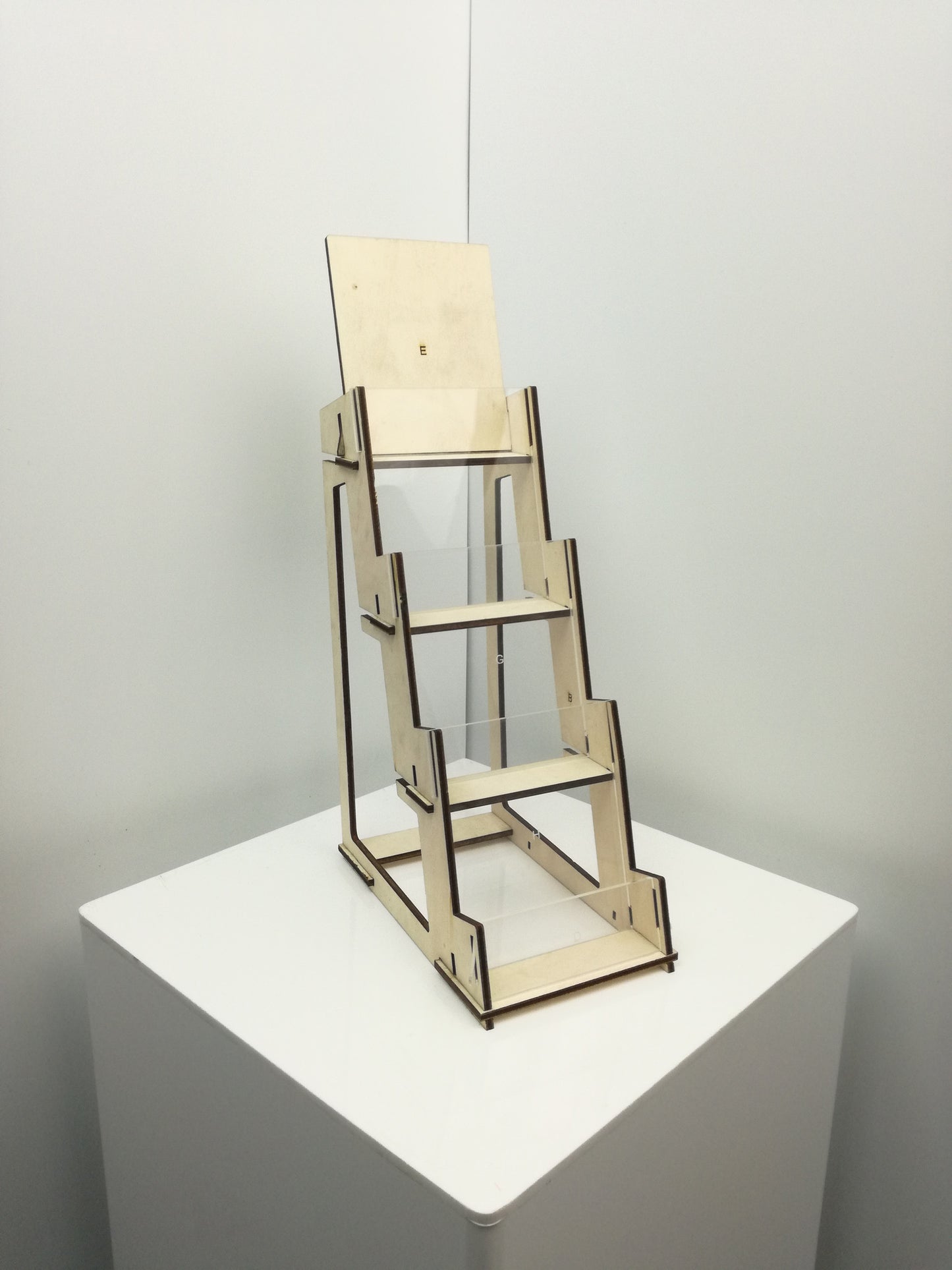 Flat Pack Gift Card Stands