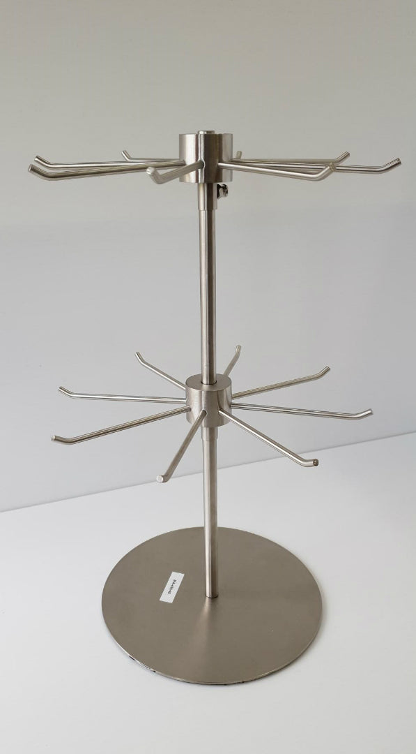 Necklace Stand Shelf S/S 2Tier Adjustable