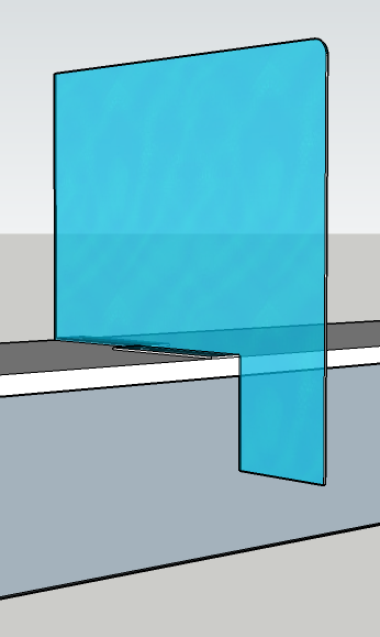Sneeze Guard Desk Divider 1200x1200