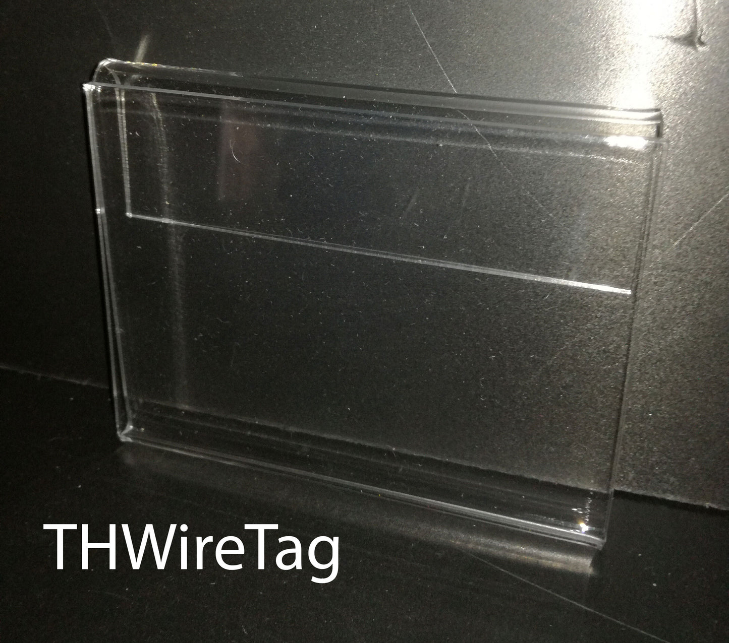 Ticket Holder Tag for over Wire