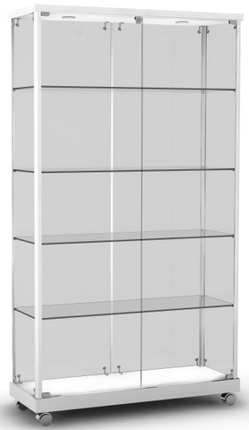 Glass Cabinet Frameless 2000 x 1000 x 400