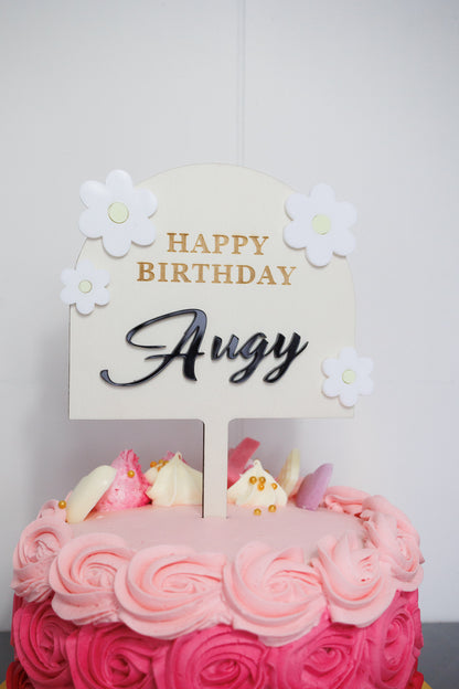 Custom Birthday Cake Topper