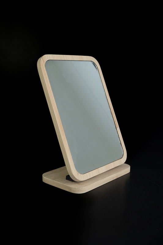 Rectangle Bamboo Mirror