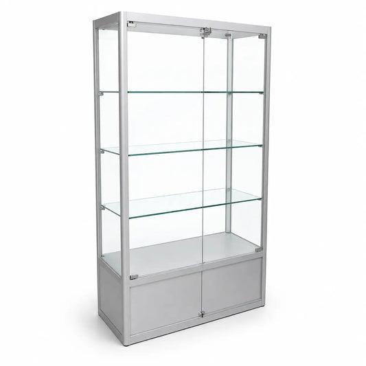 Display Cabinet Glass 1000w 400d 2000h (DUG204)