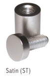 Aluminium Standoff Flat Top Satin