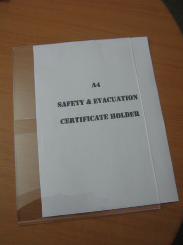 C Shape Certificate Holder
