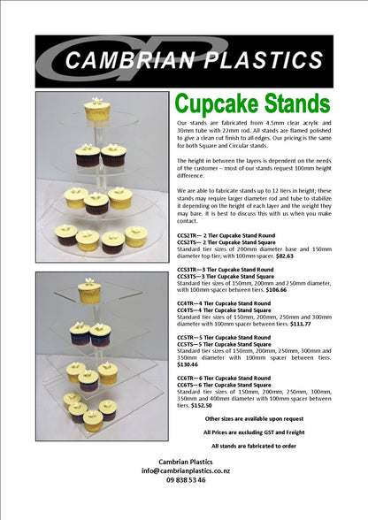 Cupcake Stand Flyer